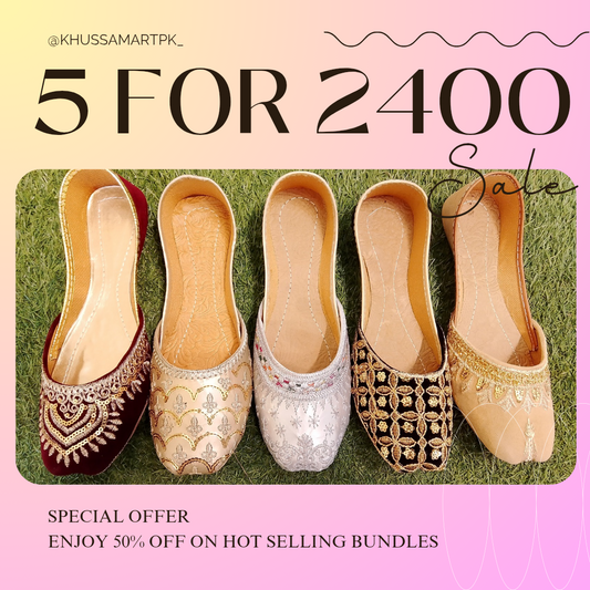 Deal# 4 Maroon, Golden, Silver, Black, Cream